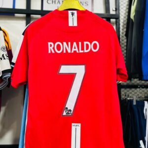 maillot mythique de Cristiano Ronaldo avec Manchester United 🔴 2008
