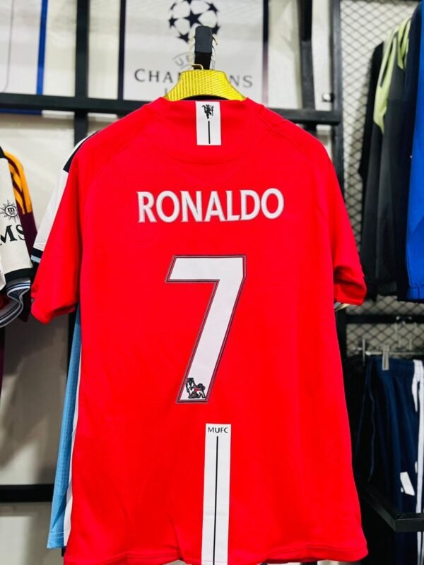 maillot mythique de Cristiano Ronaldo avec Manchester United 🔴 2008