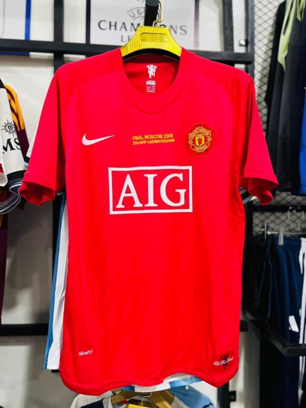 maillot mythique de Cristiano Ronaldo avec Manchester United 🔴 2008