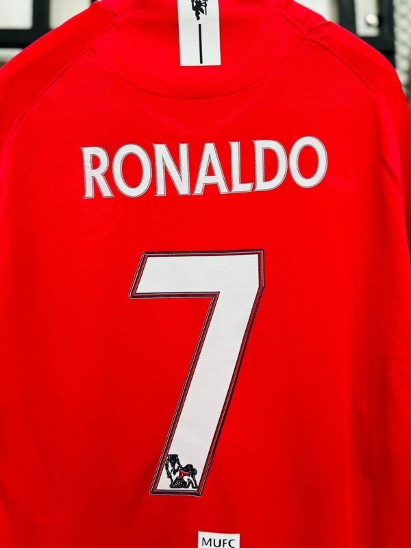 maillot mythique de Cristiano Ronaldo avec Manchester United 🔴 2008